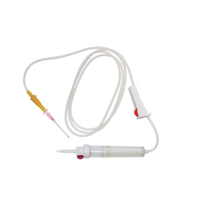 Medicinsk grossist Steril IV-transfusion för engångsbruk 150 cm med nål